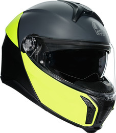 AGV Tourmodular Balance Black Yellow Fluo Gray Helmet