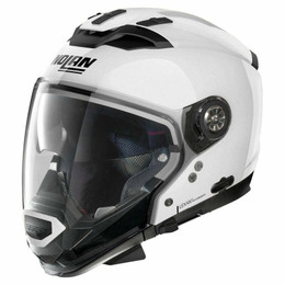 Nolan N70-2 GT Metal White Helmet