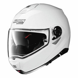 Nolan N100-5 Metal White Helmet