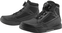 Icon Patrol 3 Waterproof Black Boots
