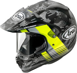 Arai XD-4 Cover Fluorescent Yellow Frost Helmet