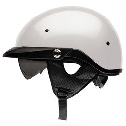 Bell Pit Boss Pearl White Helmet