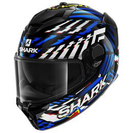 Shark Spartan GT E-Brake Matte Black Blue Anthracite Helmet