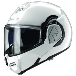 LS2 Advant Solid Gloss White Helmet