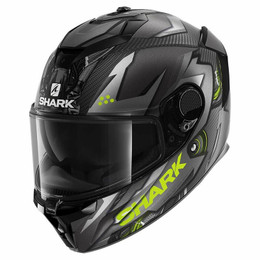 Shark Spartan GT Carbon Urikan Mat Yellow Helmet