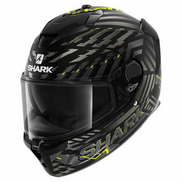 Shark Spartan GT E-Brake Mat Yellow Helmet