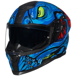 Nexx SX100R Abisal Blue Red Helmet