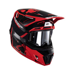 Leatt Moto 7.5 V24 Red Helmet Kit