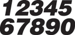 Dirt Digits #8 Black Pro Digits 3/Pk - PD63B-8