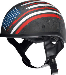 Z1R CC Beanie Justice Black Red White Blue Helmet