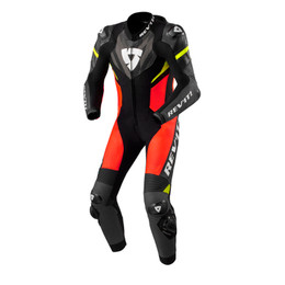 REV'IT! Hyperspeed 2 Black Neon Red One Piece Suit