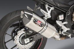 Yoshimura Exhaust Street R-77 Slip-On Ss-Ss-Cf Works - 12553B0520