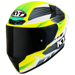 KYT TT Course Gear Black Yellow Helmet