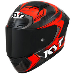 KYT NZ-Race Carbon Competition Red Helmet