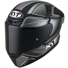 KYT TT Course Tourist Matte Cool Grey Helmet
