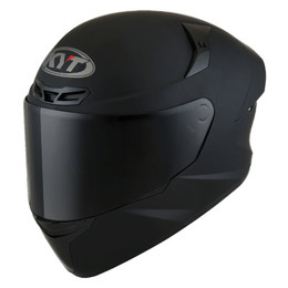 KYT TT Course Plain Matte Black Helmet