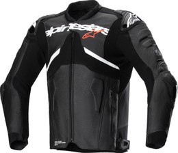 Alpinestars Atem V5 Black White Leather Jacket