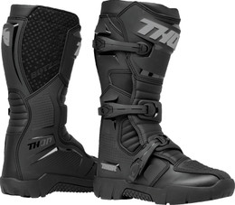 Thor Blitz XP Charcoal Orange Boots - MX Sole - Speed Addicts