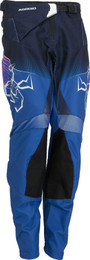 Moose Racing Youth Agroid Pink Blue Pants