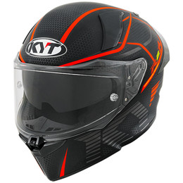 KYT R2R Concept Matte Black Red Helmet