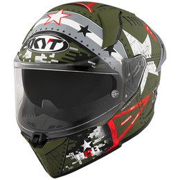 KYT R2R Assault Matte Army Green Helmet