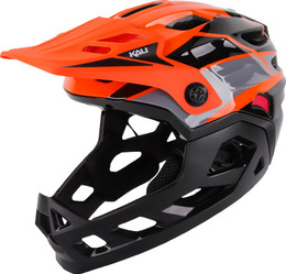 Kali Child Maya Race Gloss Orange Gray Black  Helmet