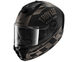 Shark Spartan RS Raceshop Matte Black Anthracite Silver Helmet