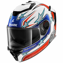 Shark Spartan GT Flagstaff White Red Blue Carbon Helmet
