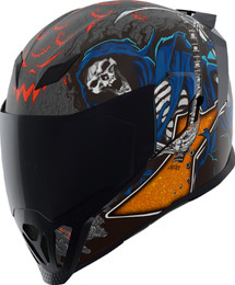 Icon Airflite Trick or Street 4 Black Helmet