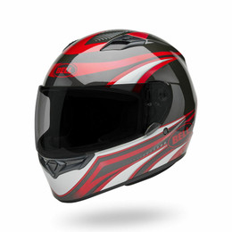 Bell Qualifier Conduit Red Silver Helmet