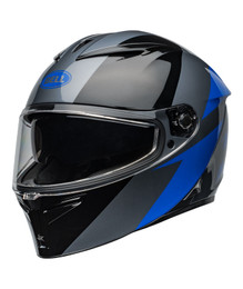 Bell Lithium Shear Gloss Gray Blue Helmet