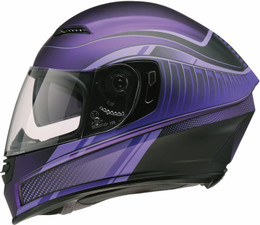 Z1R Jackal Dark Matter Purple Helmet