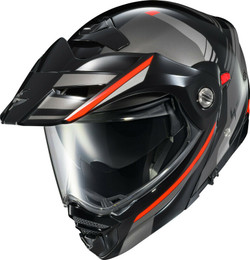 Scorpion EXO EXO-AT960 Monk Black Red Helmet