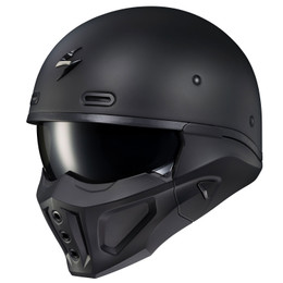 Scorpion EXO Covert X Matte Black Helmet