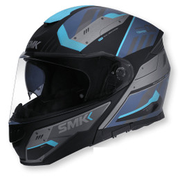 SMK Gullwing V2 Tekker Black Blue Helmet