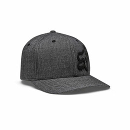 Fox Racing V25 Signature Flexfit Htr Black Hat