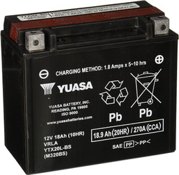 Yuasa YTX20L-BS Battery