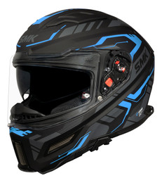 SMK Agnar Blue Tektron Helmet
