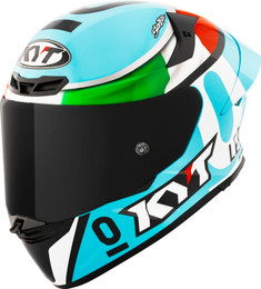 KYT TT-Revo Leopard Tricolore Replica Helmet