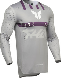 Thor SPORTMODE Flite Gray Purple Jersey