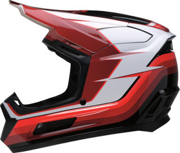 Z1R Youth Dirt Maxx Vortex Red White Helmet