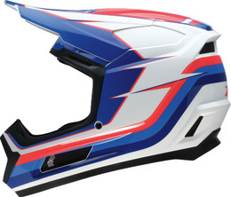Z1R Youth Dirt Maxx Vortex Red White Blue Helmet