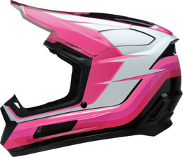 Z1R Youth Dirt Maxx Vortex Pink White Helmet