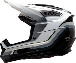 Z1R Dirt Maxx Vortex Black White Gray Helmet