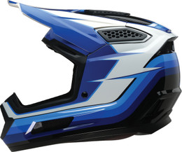 Z1R Dirt Maxx Vortex Blue White Helmet