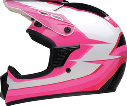 Z1R Child Dirt Maxx Vortex Pink White Helmet