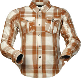 Z1R Women's Ashwood Brown Flannel