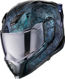 Icon Ultraflite Opal Mandala Blue Helmet