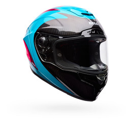 Bell Race Star DLX Flex Green Pink Fluid Helmet