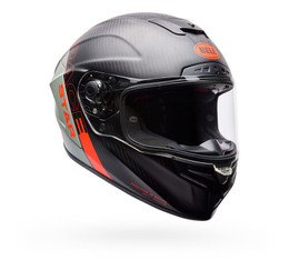 Bell Race Star DLX Flex Orange Strike Helmet